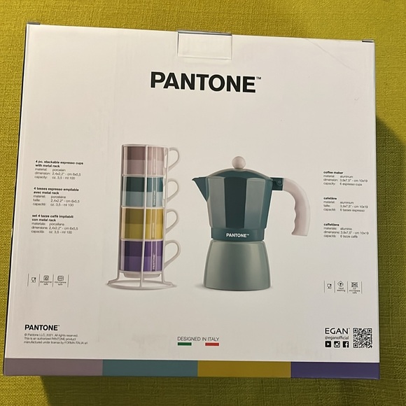 Teal Coffee Maker Set - Picture 2 of 4